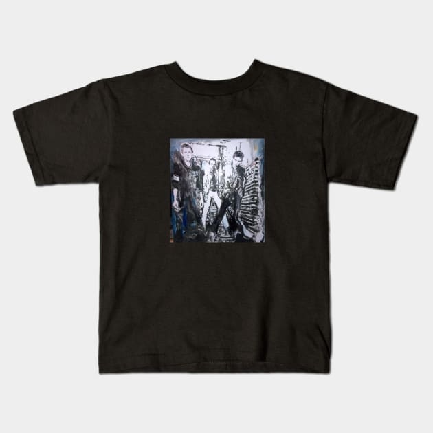 the clash Kids T-Shirt by Mike Nesloney Art